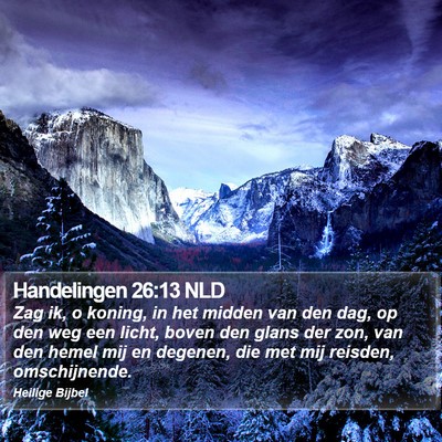 Handelingen 26:13 NLD Bible Verse Image