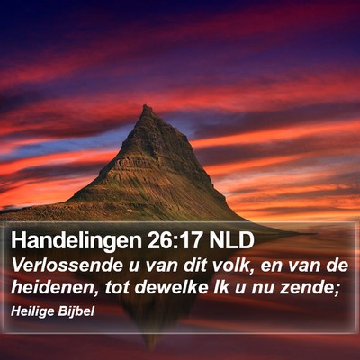 Handelingen 26:17 NLD Bible Verse Image