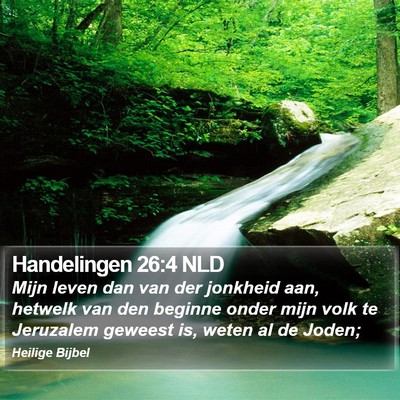 Handelingen 26:4 NLD Bible Verse Image