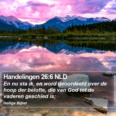 Handelingen 26:6 NLD Bible Verse Image