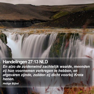 Handelingen 27:13 NLD Bible Verse Image