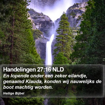 Handelingen 27:16 NLD Bible Verse Image