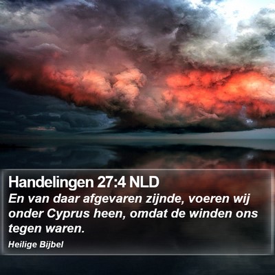 Handelingen 27:4 NLD Bible Verse Image