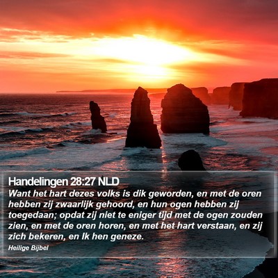 Handelingen 28:27 NLD Bible Verse Image