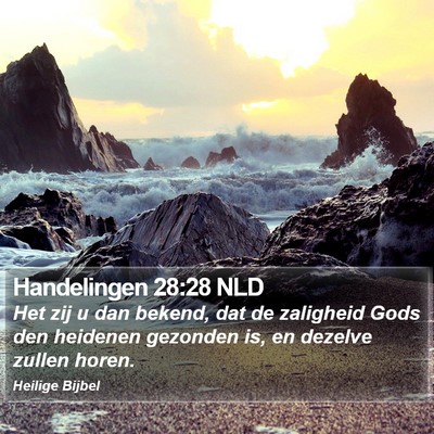Handelingen 28:28 NLD Bible Verse Image