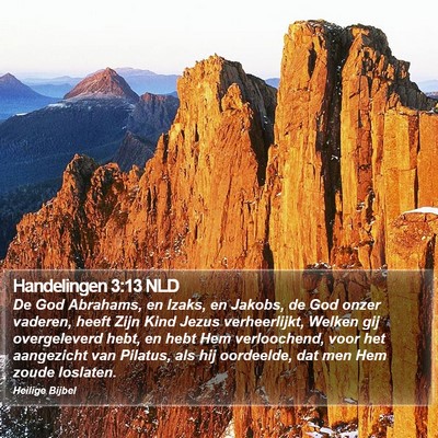 Handelingen 3:13 NLD Bible Verse Image