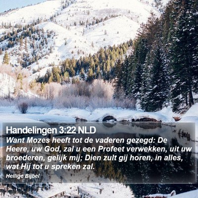 Handelingen 3:22 NLD Bible Verse Image