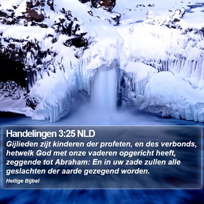 Handelingen 3:25 NLD Bible Verse Image