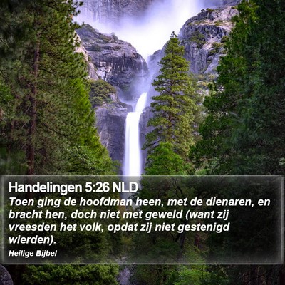 Handelingen 5:26 NLD Bible Verse Image