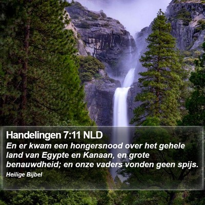 Handelingen 7:11 NLD Bible Verse Image