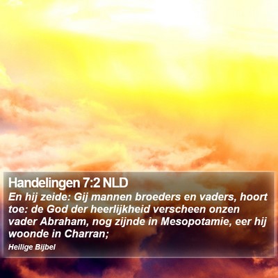 Handelingen 7:2 NLD Bible Verse Image
