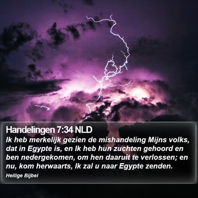 Handelingen 7:34 NLD Bible Verse Image