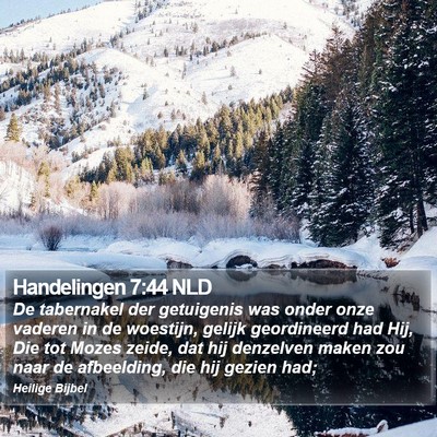 Handelingen 7:44 NLD Bible Verse Image