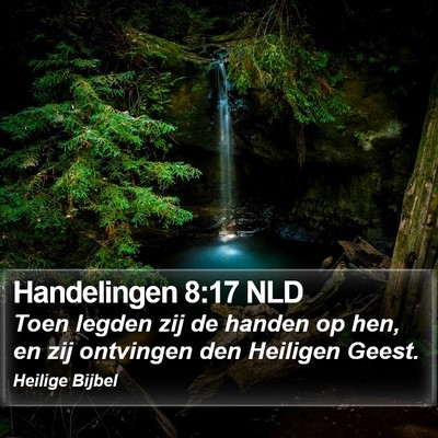 Handelingen 8:17 NLD Bible Verse Image
