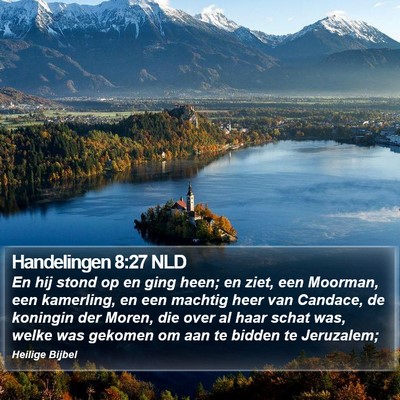 Handelingen 8:27 NLD Bible Verse Image