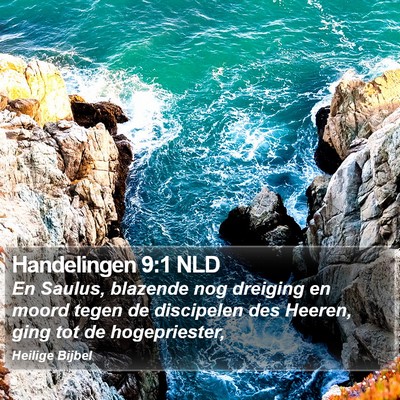 Handelingen 9:1 NLD Bible Verse Image
