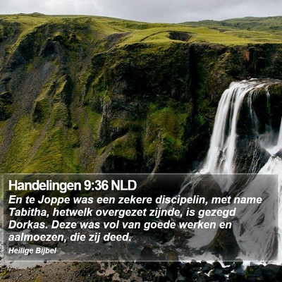 Handelingen 9:36 NLD Bible Verse Image
