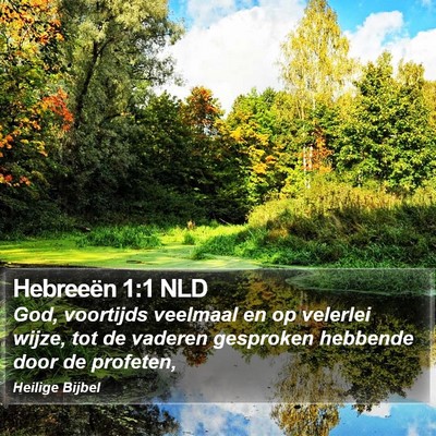 Hebreeën 1:1 NLD Bible Verse Image