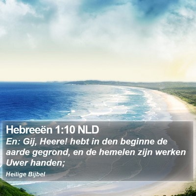 Hebreeën 1:10 NLD Bible Verse Image