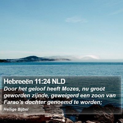 Hebreeën 11:24 NLD Bible Verse Image