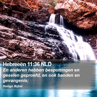 Hebreeën 11:36 NLD Bible Verse Image