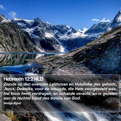 Hebreeën 12:2 NLD Bible Verse Image