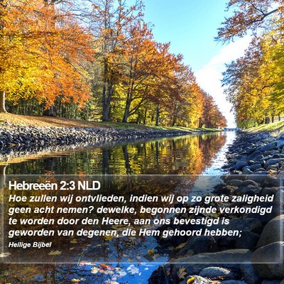 Hebreeën 2:3 NLD Bible Verse Image