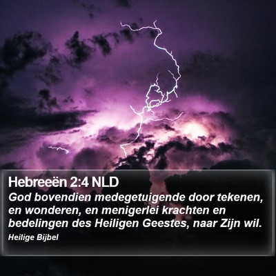 Hebreeën 2:4 NLD Bible Verse Image