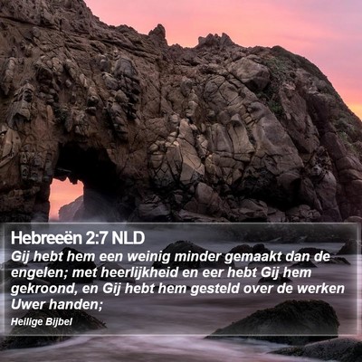 Hebreeën 2:7 NLD Bible Verse Image