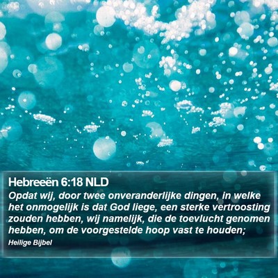Hebreeën 6:18 NLD Bible Verse Image