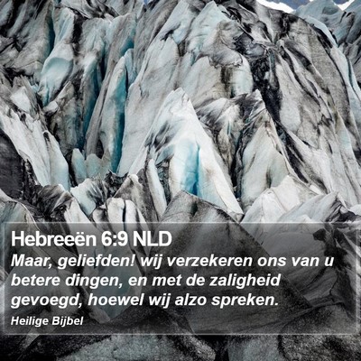 Hebreeën 6:9 NLD Bible Verse Image