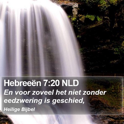 Hebreeën 7:20 NLD Bible Verse Image