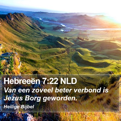 Hebreeën 7:22 NLD Bible Verse Image