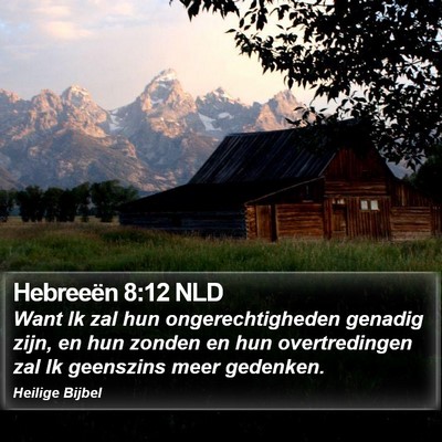 Hebreeën 8:12 NLD Bible Verse Image