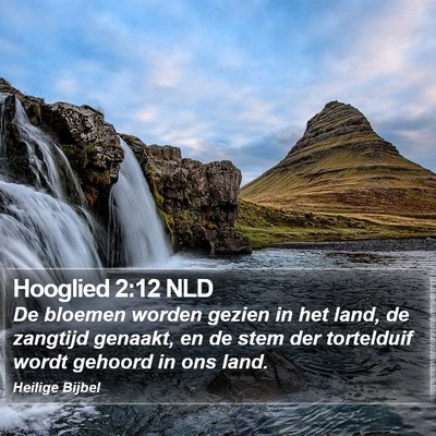 Hooglied 2:12 NLD Bible Verse Image