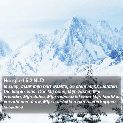 Hooglied 5:2 NLD Bible Verse Image