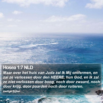 Hosea 1:7 NLD Bible Verse Image
