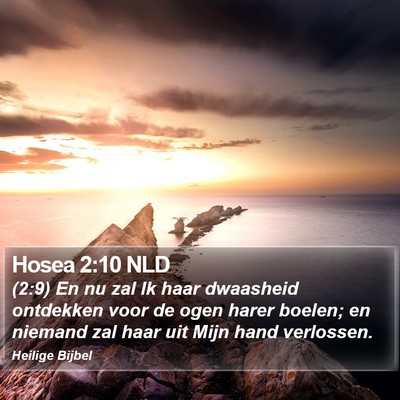 Hosea 2:10 NLD Bible Verse Image
