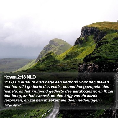 Hosea 2:18 NLD Bible Verse Image