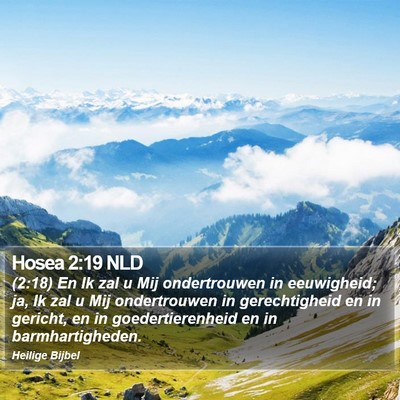 Hosea 2:19 NLD Bible Verse Image