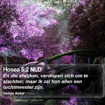 Hosea 5:2 NLD Bible Verse Image