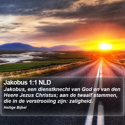 Jakobus 1:1 NLD Bible Verse Image