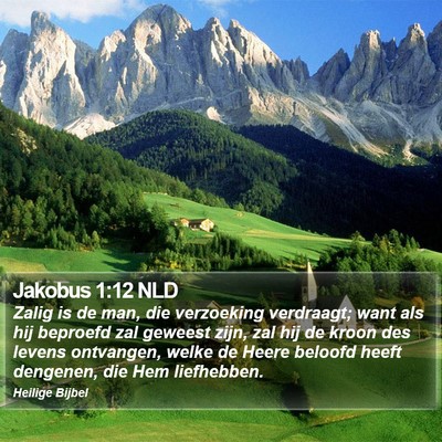 Jakobus 1:12 NLD Bible Verse Image
