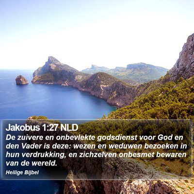 Jakobus 1:27 NLD Bible Verse Image