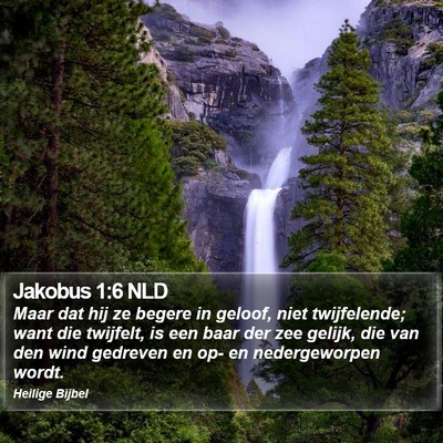 Jakobus 1:6 NLD Bible Verse Image