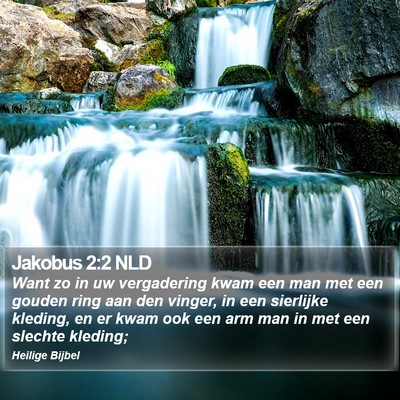 Jakobus 2:2 NLD Bible Verse Image