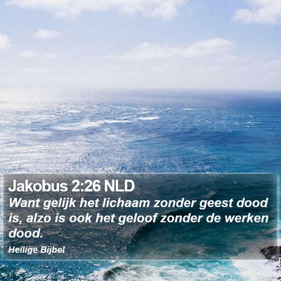 Jakobus 2:26 NLD Bible Verse Image