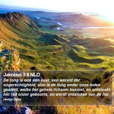 Jakobus 3:6 NLD Bible Verse Image