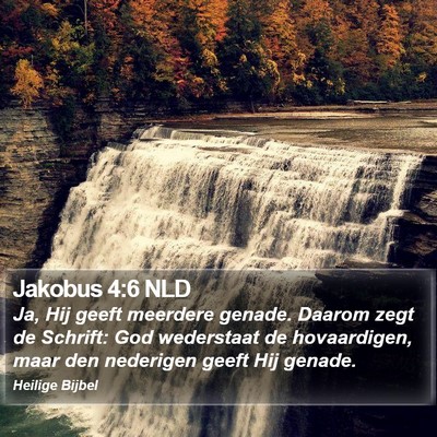 Jakobus 4:6 NLD Bible Verse Image