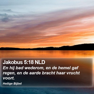 Jakobus 5:18 NLD Bible Verse Image
